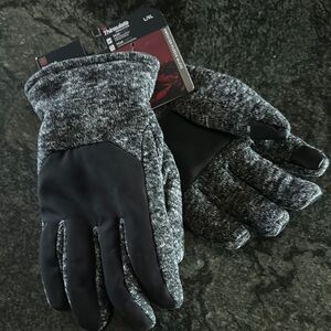 Thinsulate Gray Gloves